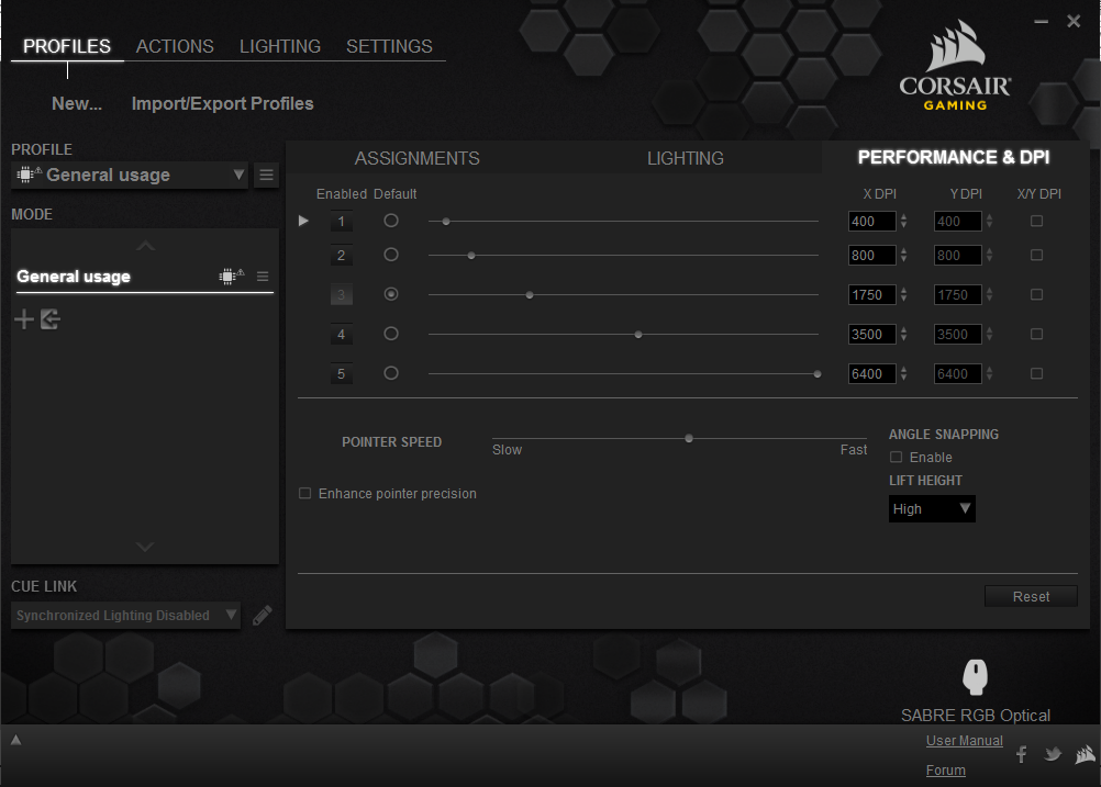 No DPI colours following CUE update? - Legacy Corsair Software ...