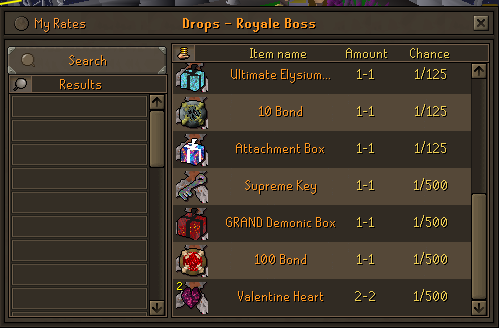 Royale Boss Drop Update
