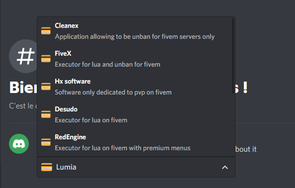 RedEngine  Discord Me