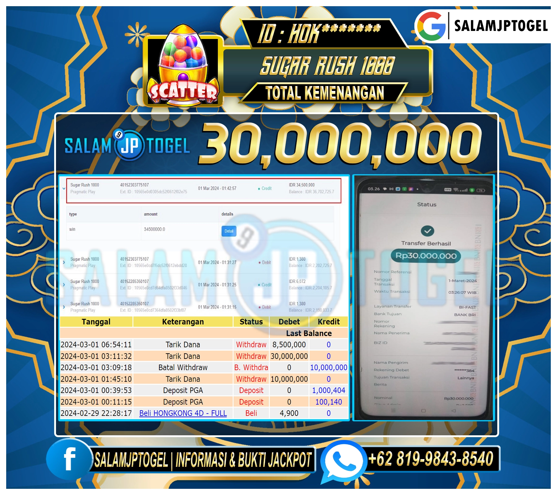 Tuntas Bayar! SALAMJPTOGEL Menyediakan Pembayaran Kemenangan Tanpa Batas!