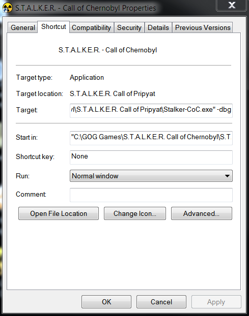 stalker coc console commands