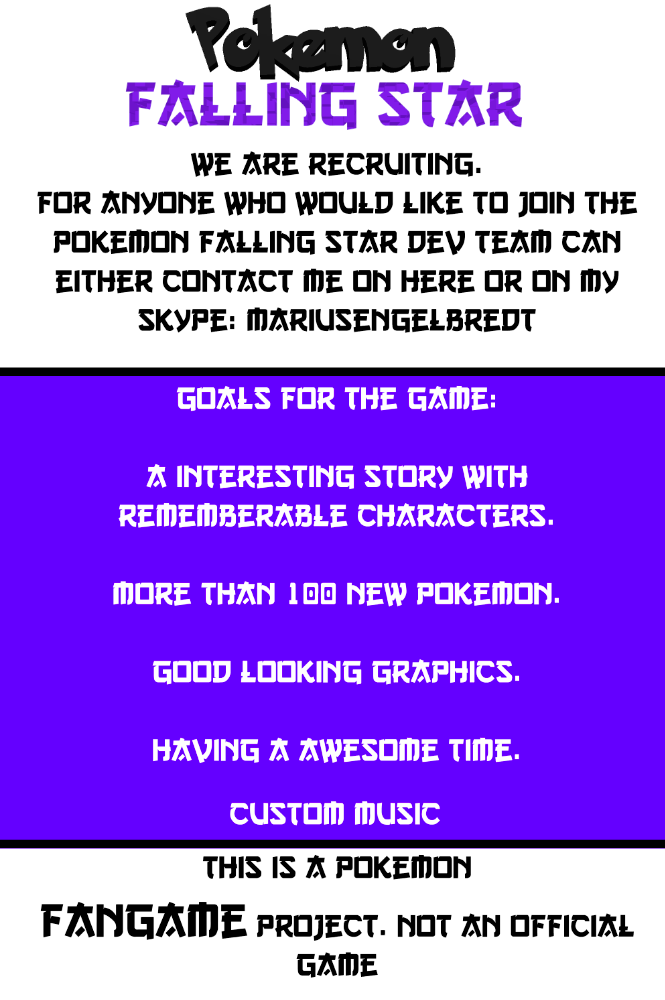 [PokeCommunity.com] Looking for people to help with Pokemon Fangame