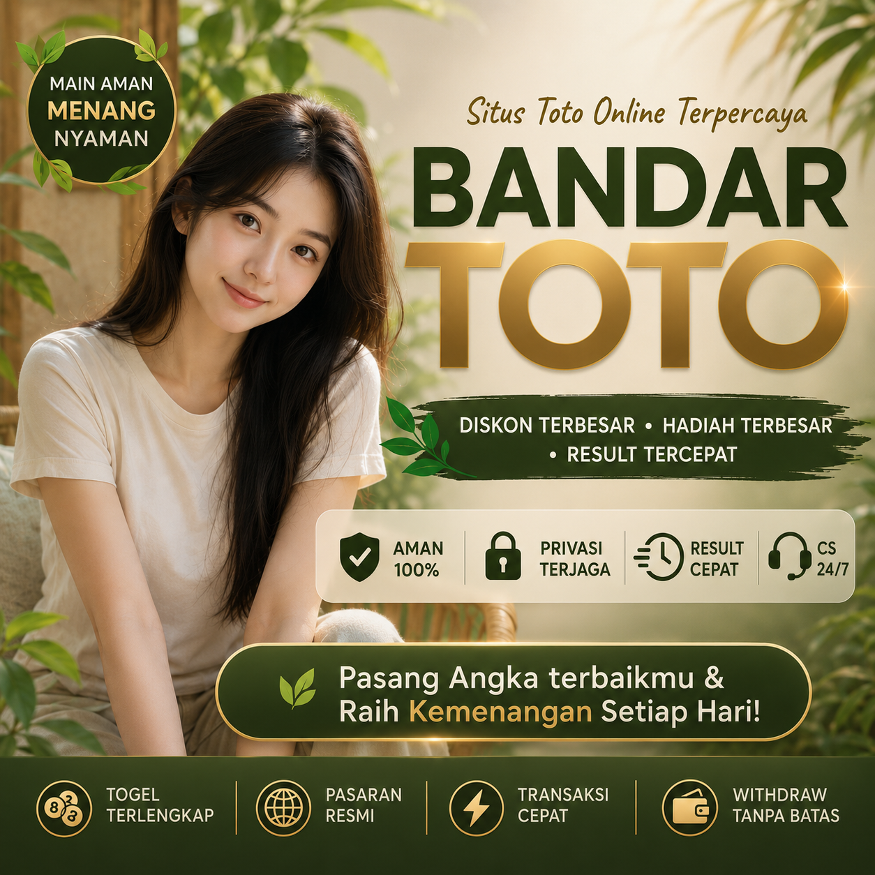 SERVERTOGEL : Double Kemenangan Bandar Situs Toto Togel Dengan Pasaran 4D Terlengkap Dan Terpercaya