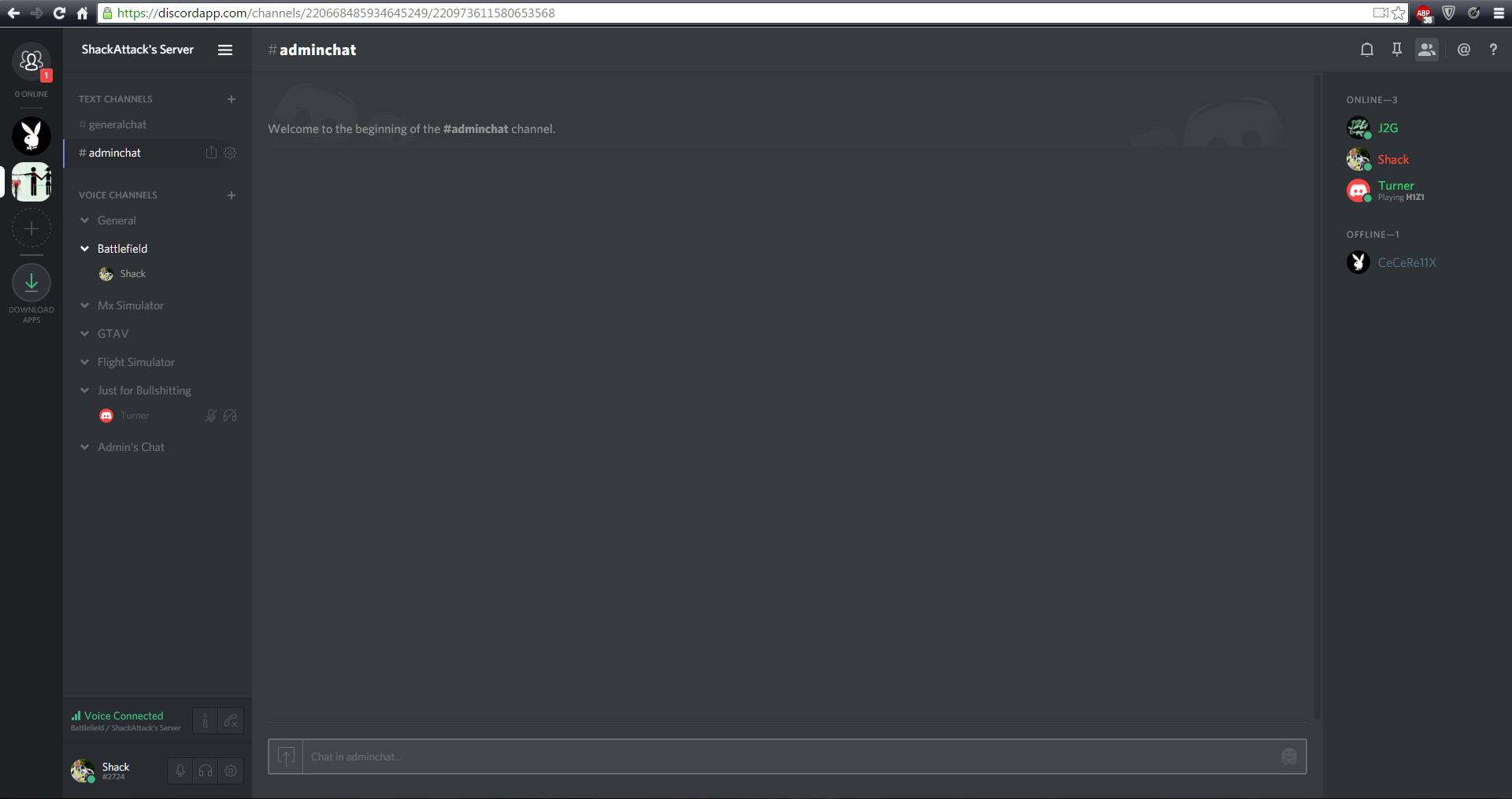 Open Voice Chat Server (Discord) - MX Simulator