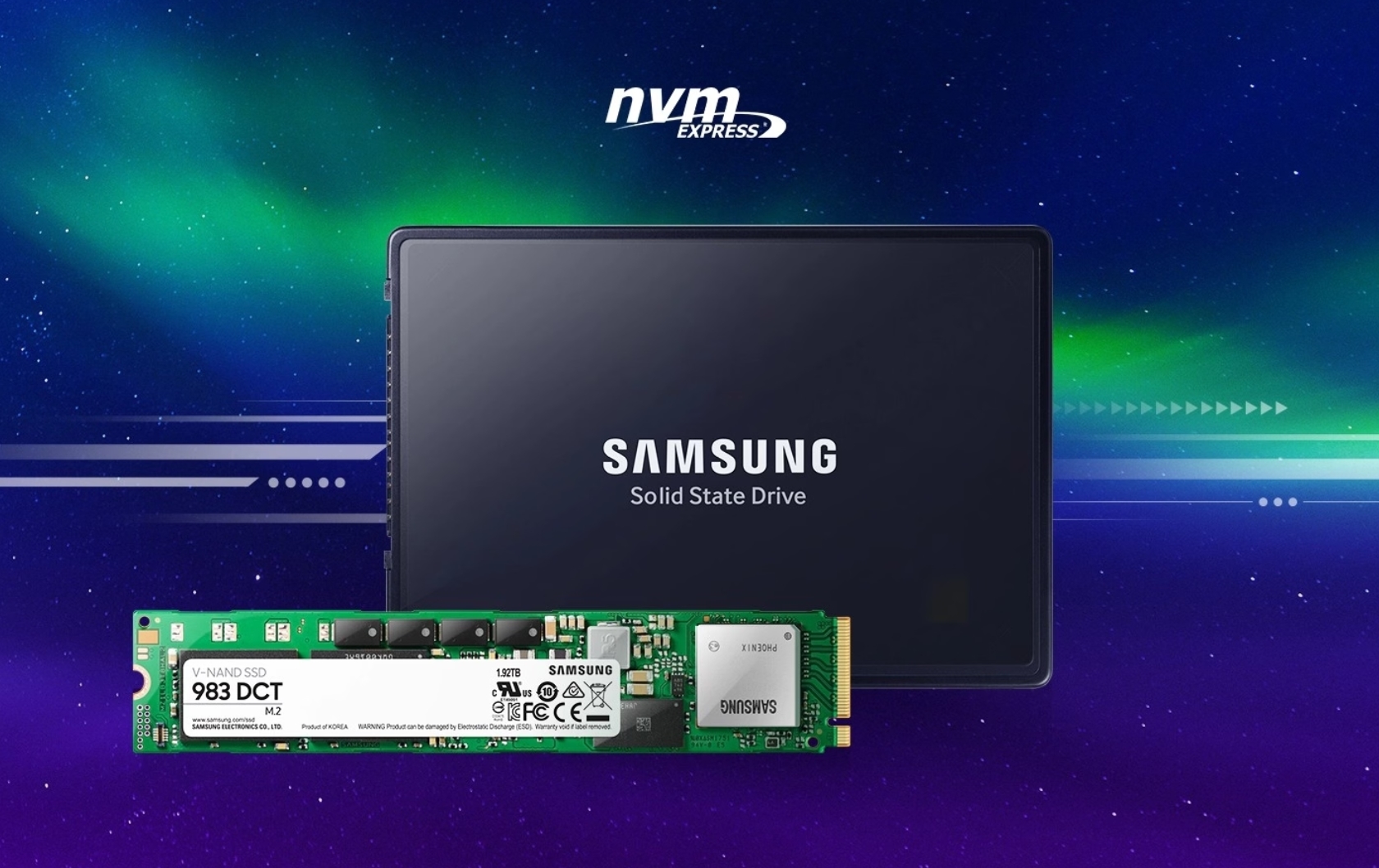高速で信頼性の高いストレージソリューション：Samsung 983 DCT