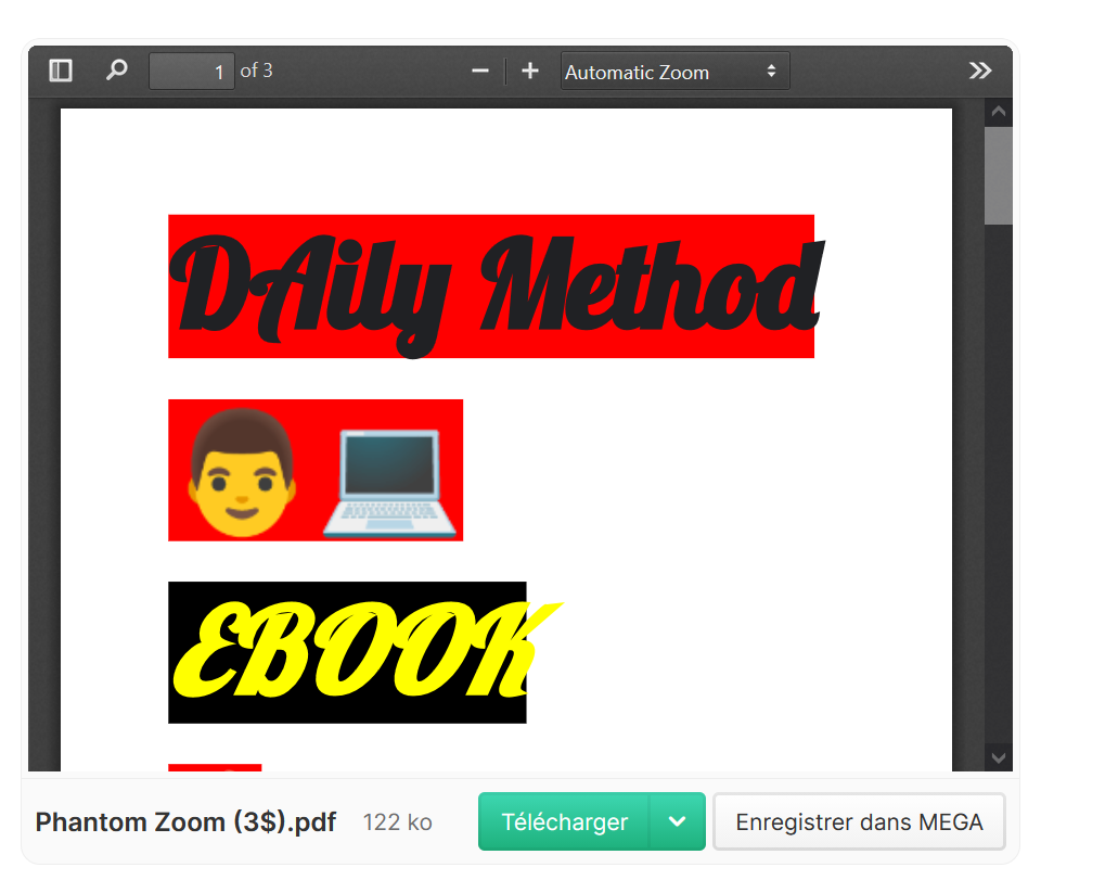 Phantom Zoom (3$)📌Fresh-Method☑️-High-Quality-PDF-☑️Latest-
