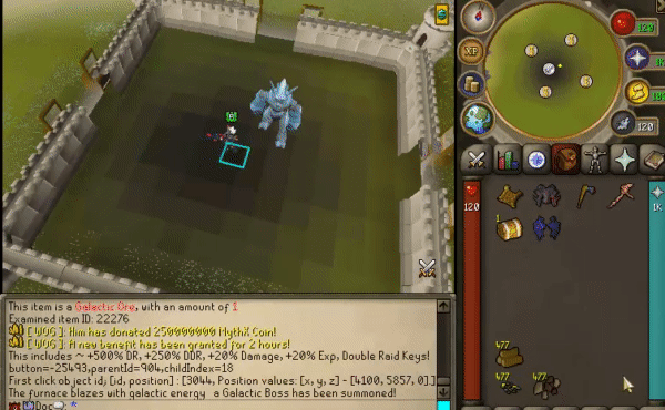 Galactic Boost Scroll