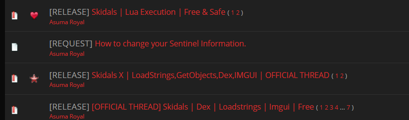 Skidals Lua Execution Free Safe