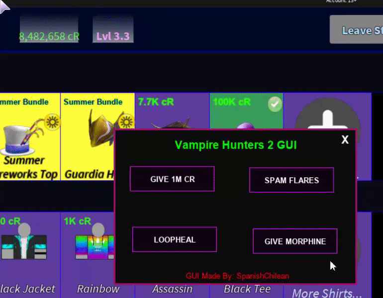 Roblox Vampire Hunters 3