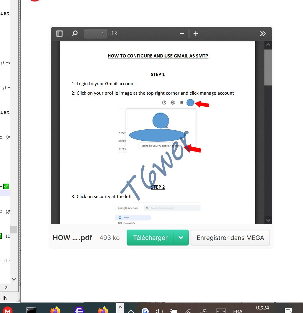 HOW TO CONFIGURE AND USE GMAIL AS SMTP  📌Fresh-Method✅-High-Quality-PDF-✅Latest-