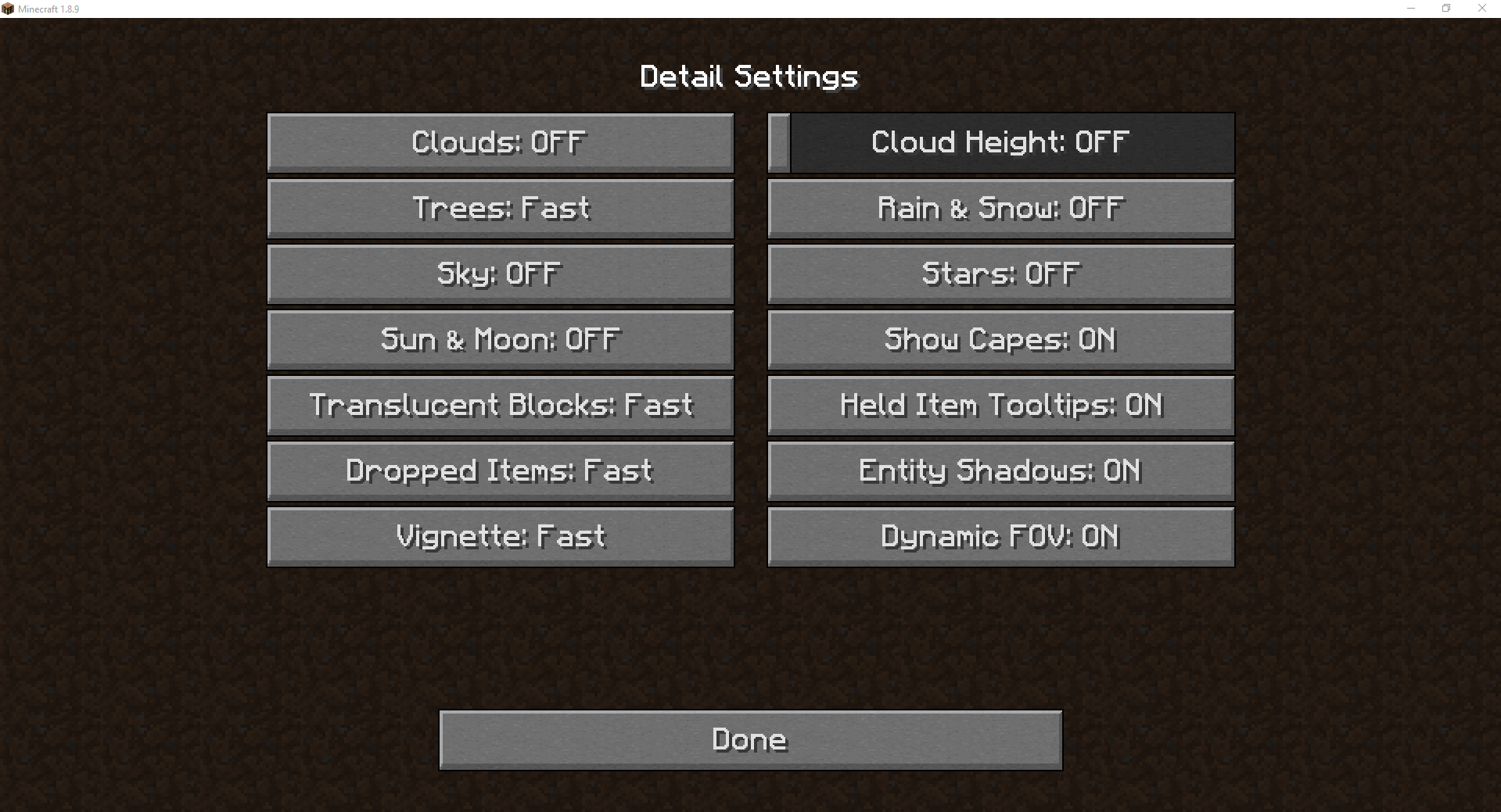 Guide Minecraft Fps Lag 2017 Hypixel Forums