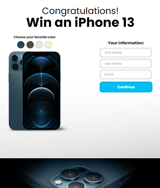 [CC Submit] ZA | WINKETO Win iPhone 13 New