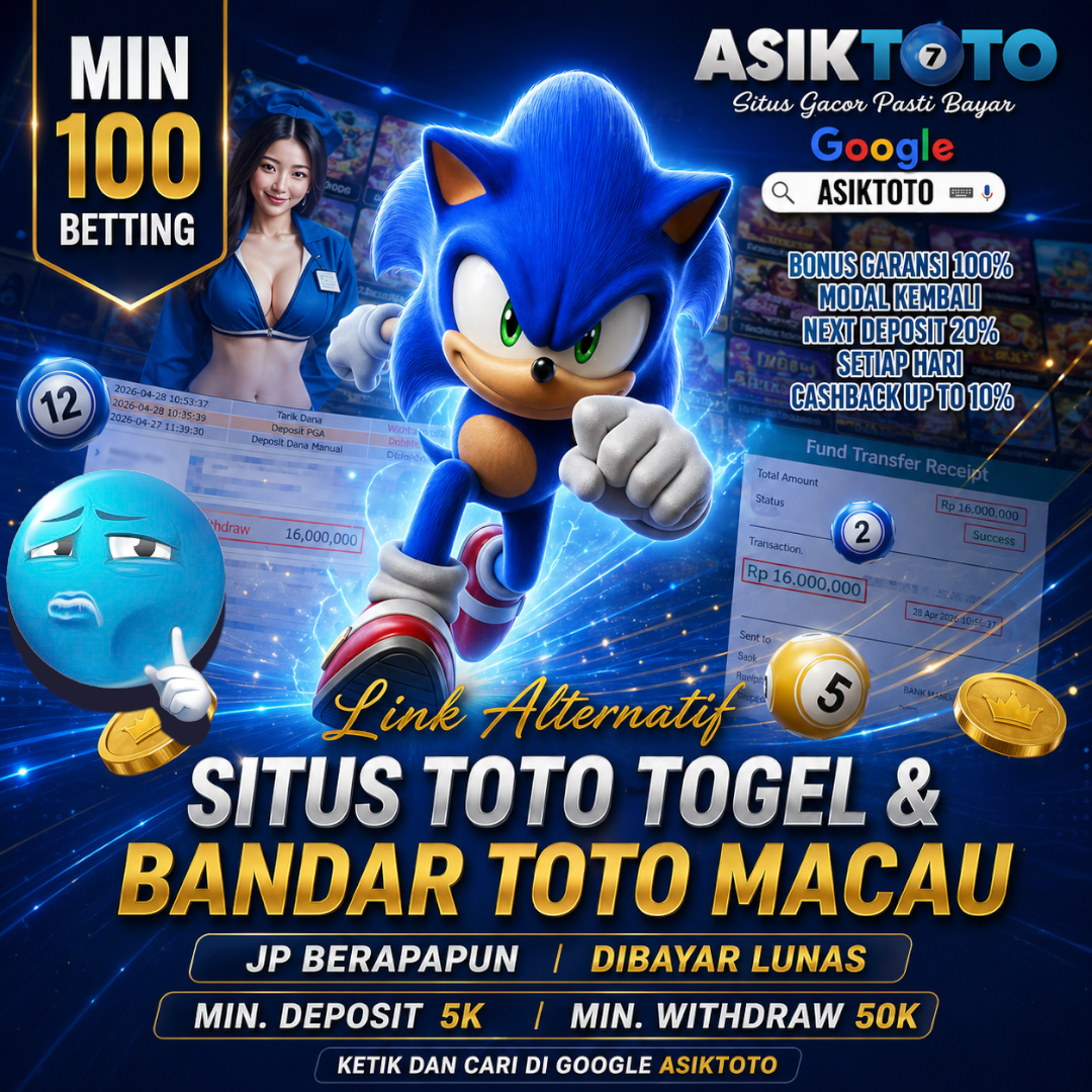 ASIKTOTO: Situs Toto Togel & Bandar Toto Macau Terpercaya JP Berapapun Dibayar Lunas