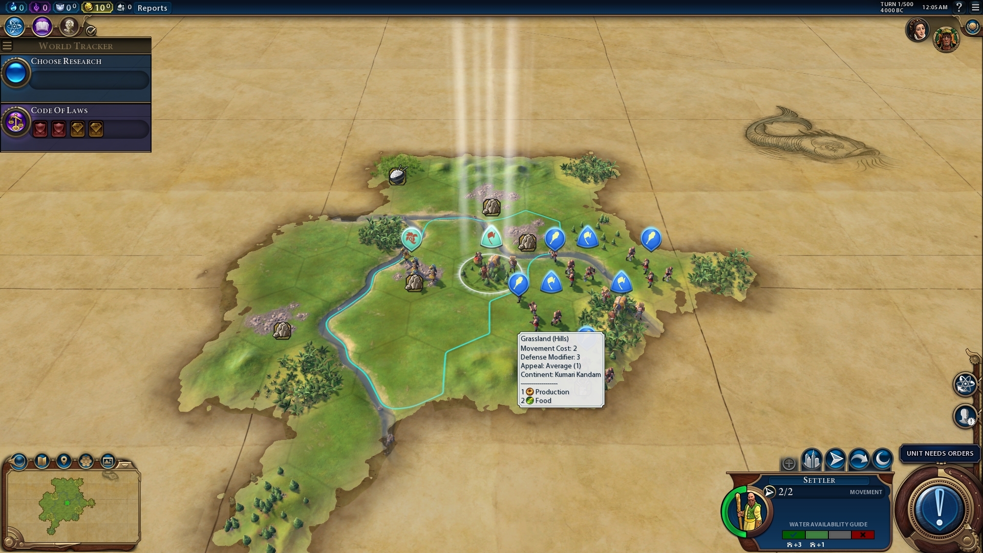 game difficulty civ 6