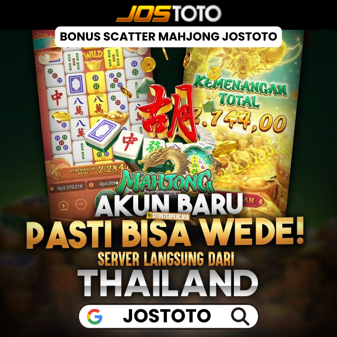 JOSTOTO ~ Login Toto Slot Resmi & Daftar Akun Demo Slot Online 24Jam