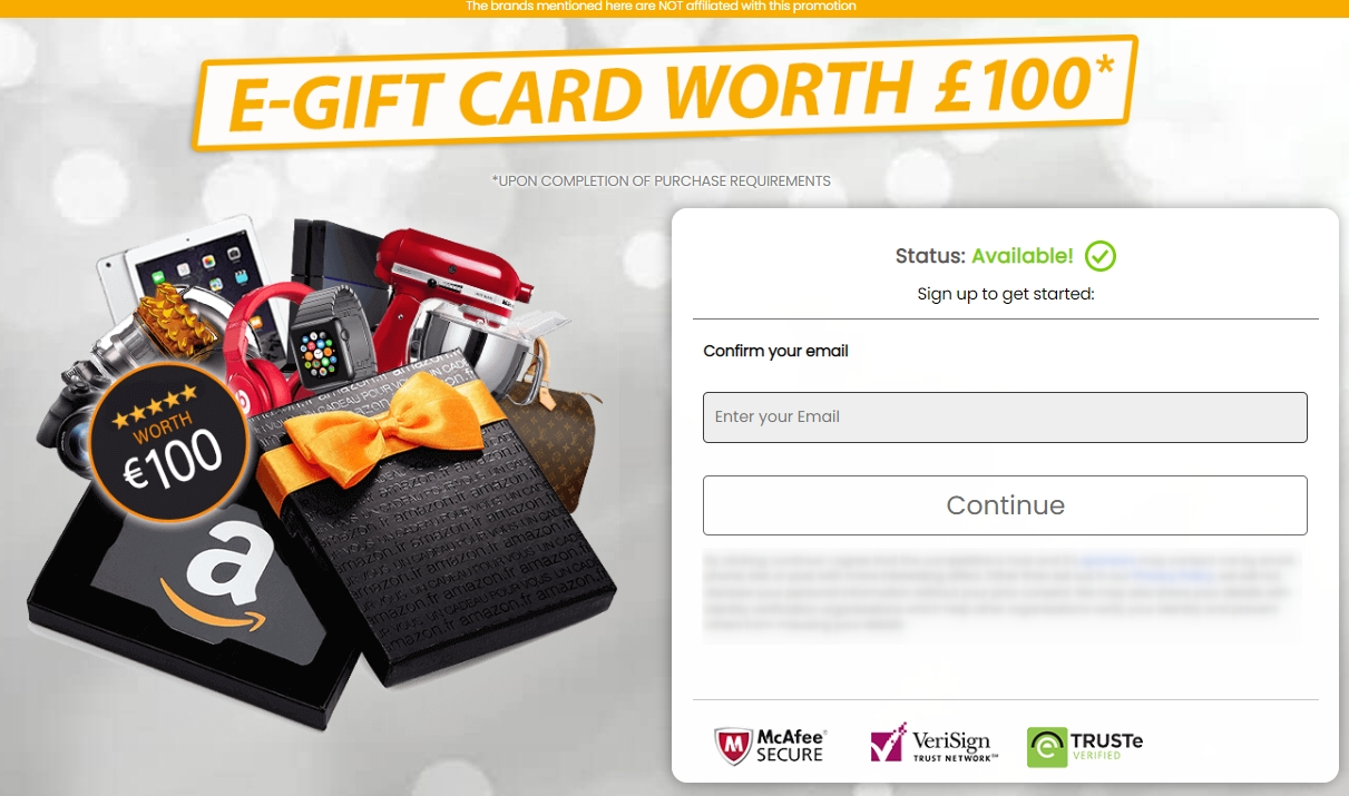 [Rewards] UK | Amazon Giftcard £100 