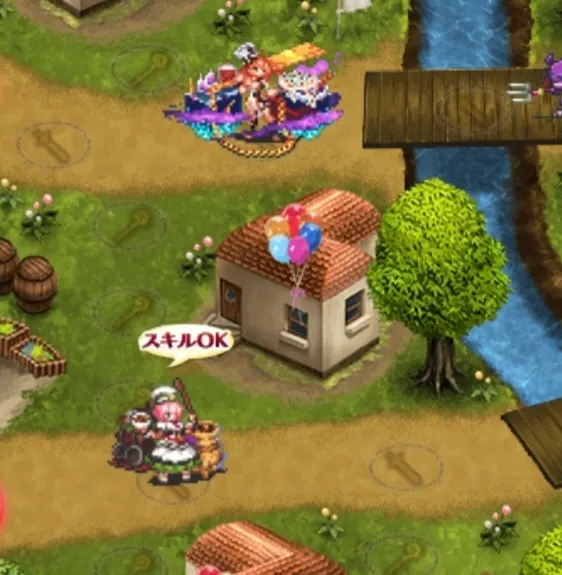 料理人頂上決戦。ガスタ対デルフィーナの煽り合いが熱い。の参考画像 - わんにゃんランド - アイギス攻略まとめ