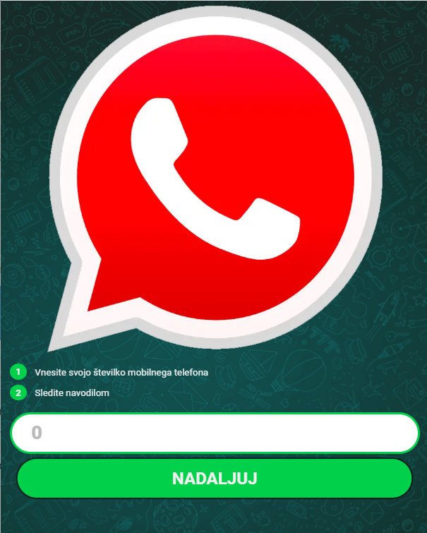 [click2sms] SI | WhatsApp Red Button