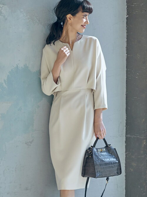 40代が着たい服 19春のワンピース ちょっとおめかししたい気分 Soleil