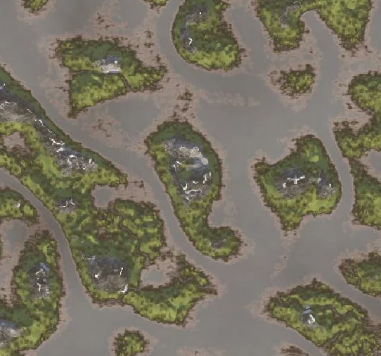 Valheim appears to use the same general height map for procedural ...