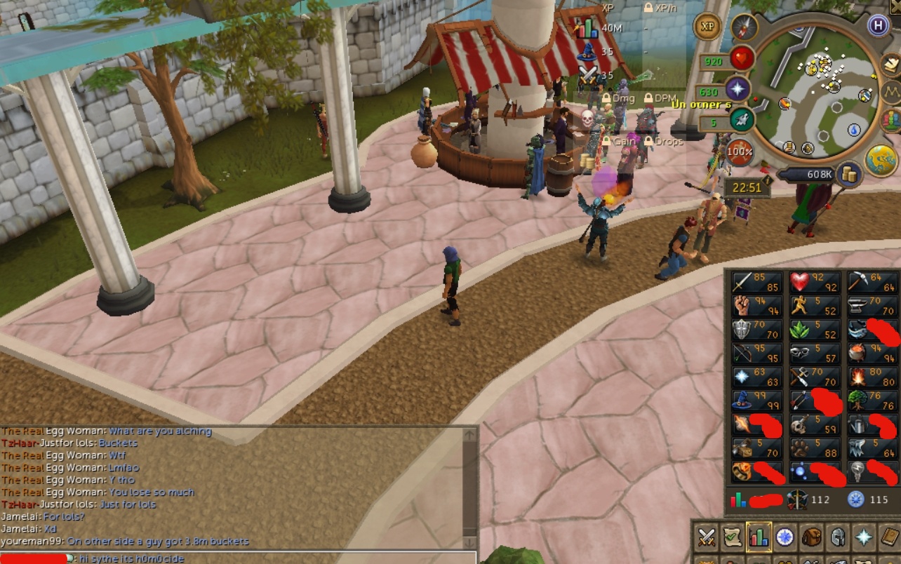 swapping awesome rs3 account for osrs gold!!! Sell & Trade