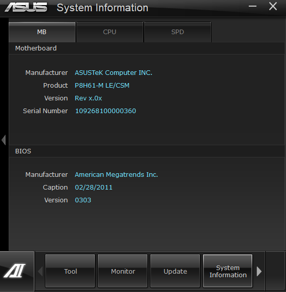 american megatrends bios update asus latest version