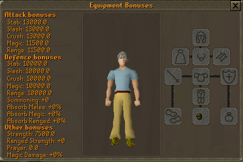 Give the rogue set +25% damage to daggers : r/2007scape