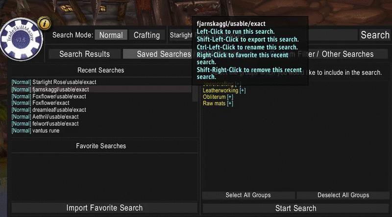wow auction house addons