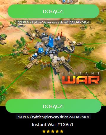 [1-click] PL | Instant War (Play)