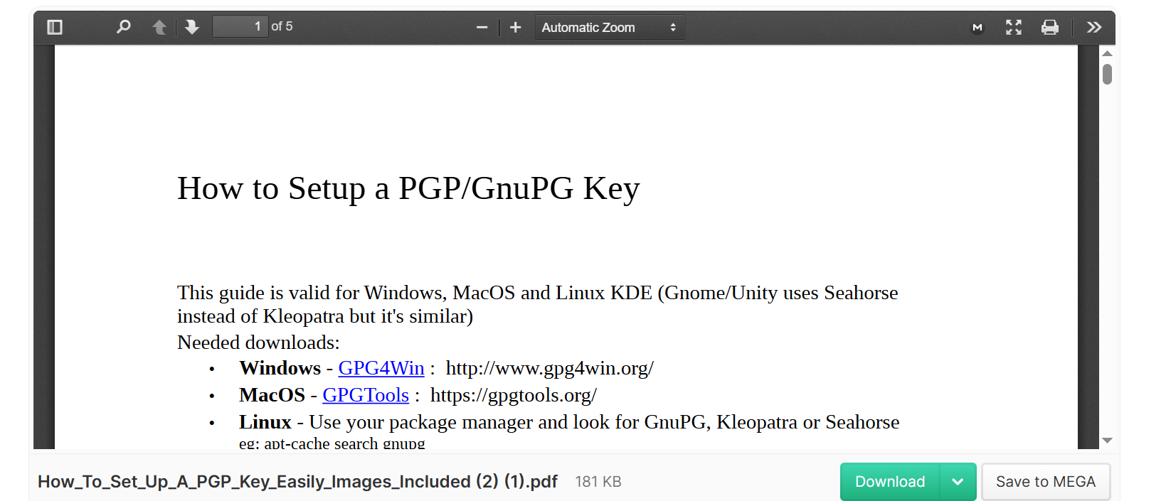 How_To_Set_Up_A_PGP_Key_Easily_Images_Included 📌Fresh-Method✅-High-Quality-PDF-✅Latest-