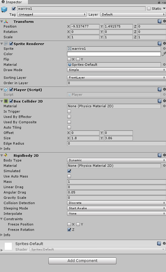 2d Isometric How To Disable Pushing Between Two Characters Unity Forum