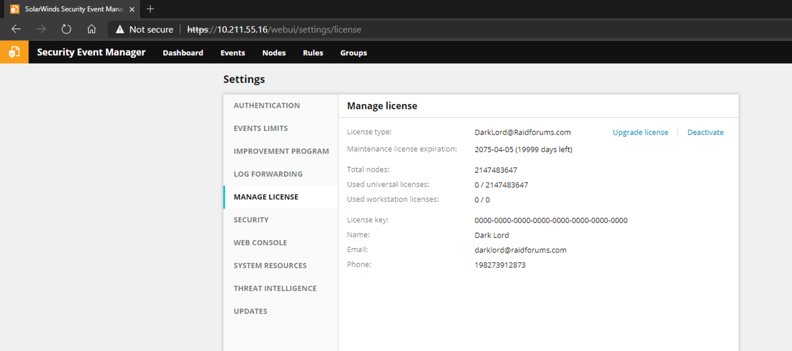 solarwinds security vulnerability