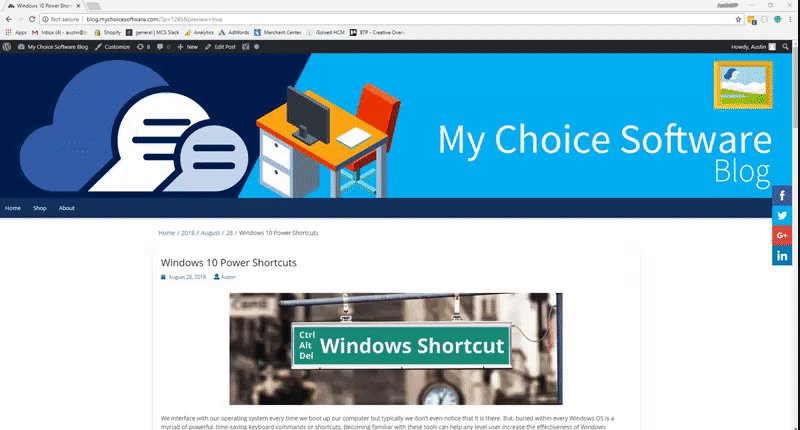Windows 10 Virtual Desktop Commands