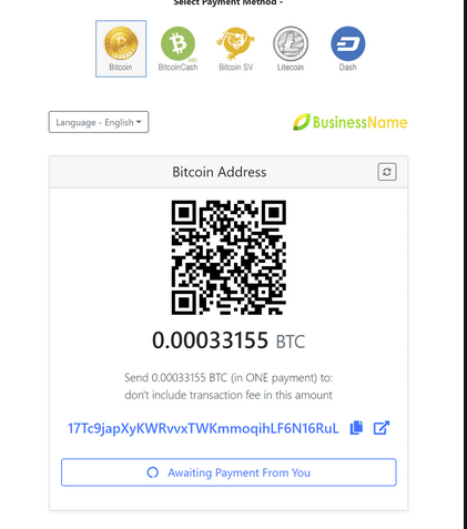 bitcoin payment processor canada