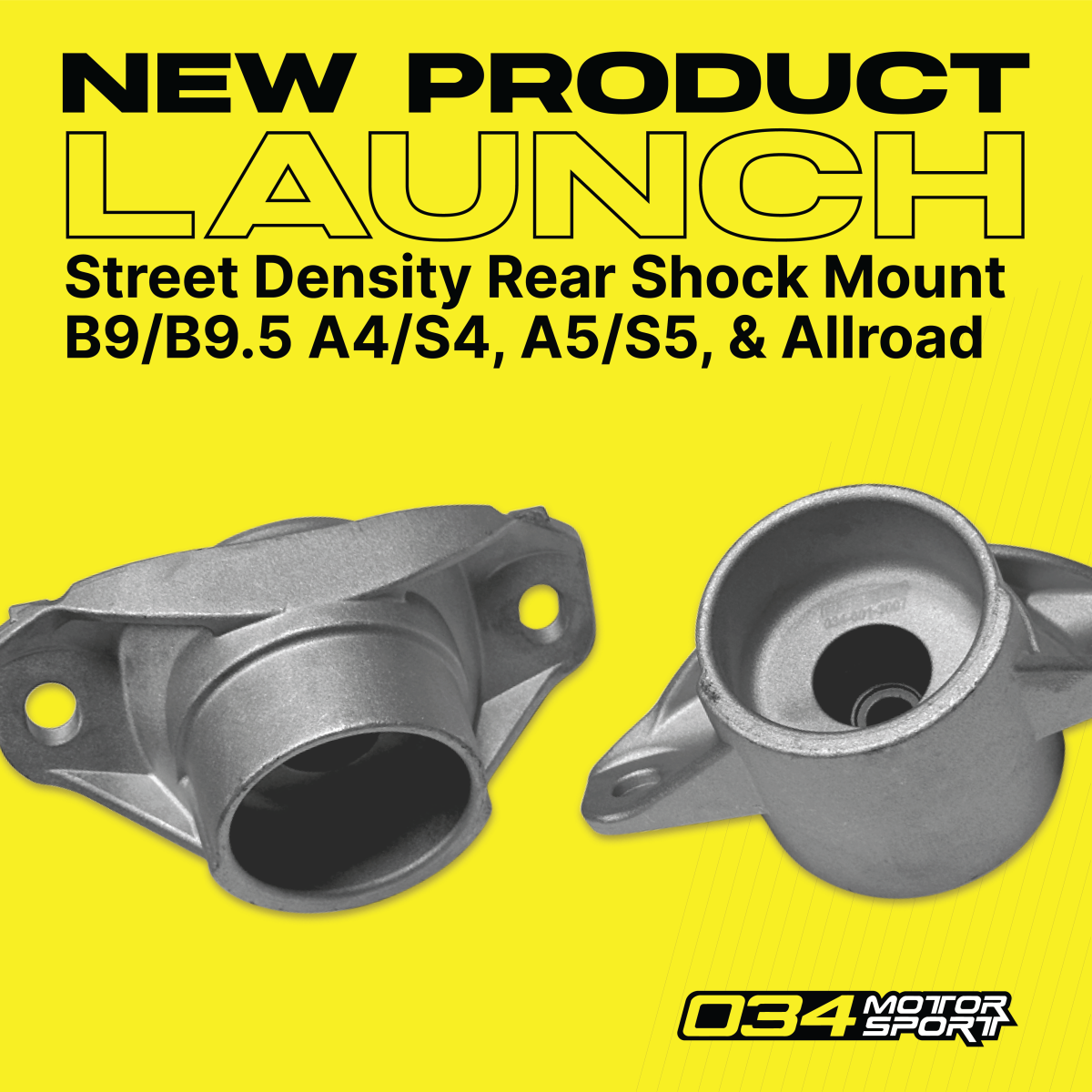 Street Density Rear Shock Mounts Are Now Available from 034Motorsport!