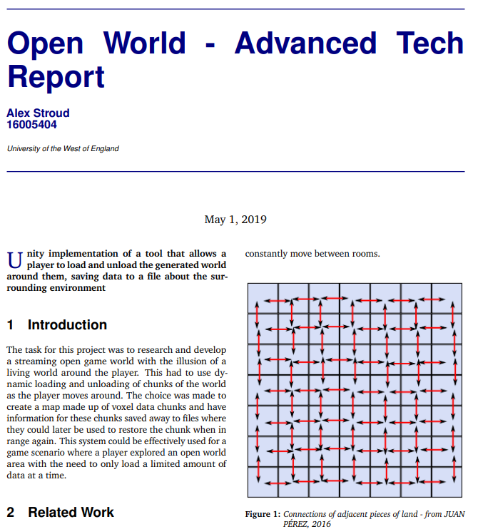 Open World Report Download