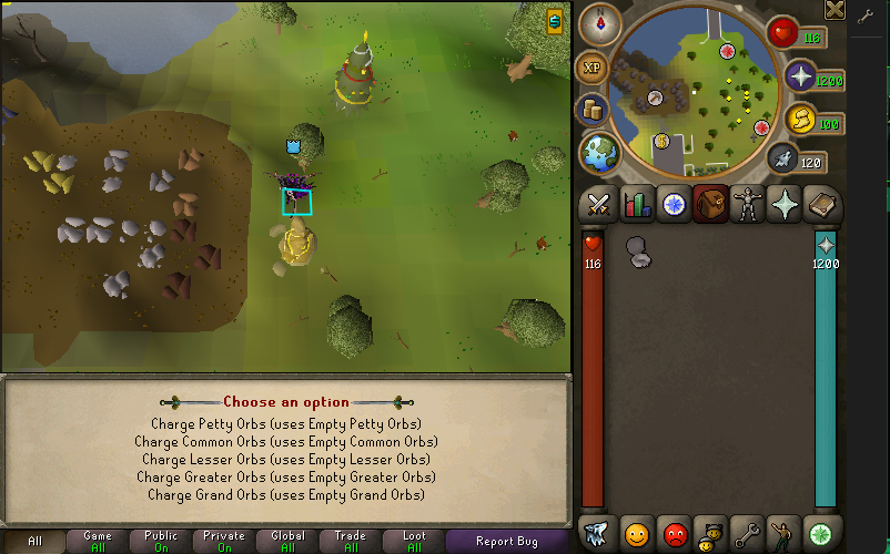 AOE Charging Spot