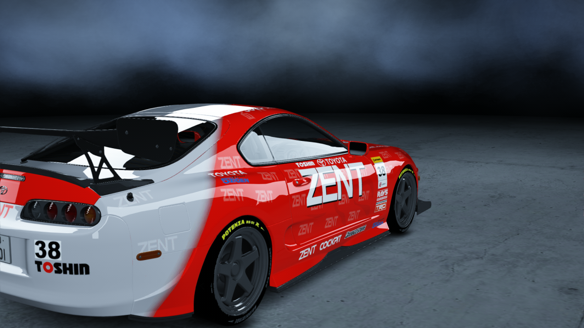 Skins - Toyota Supra ZENT Cerumo Super GT 2005 #38 | OverTake (Formerly ...