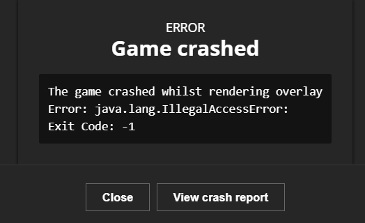 Minecolonies The Game Crashed Whilst Rendering Overlay Error Support Bug Reports Forge Forums