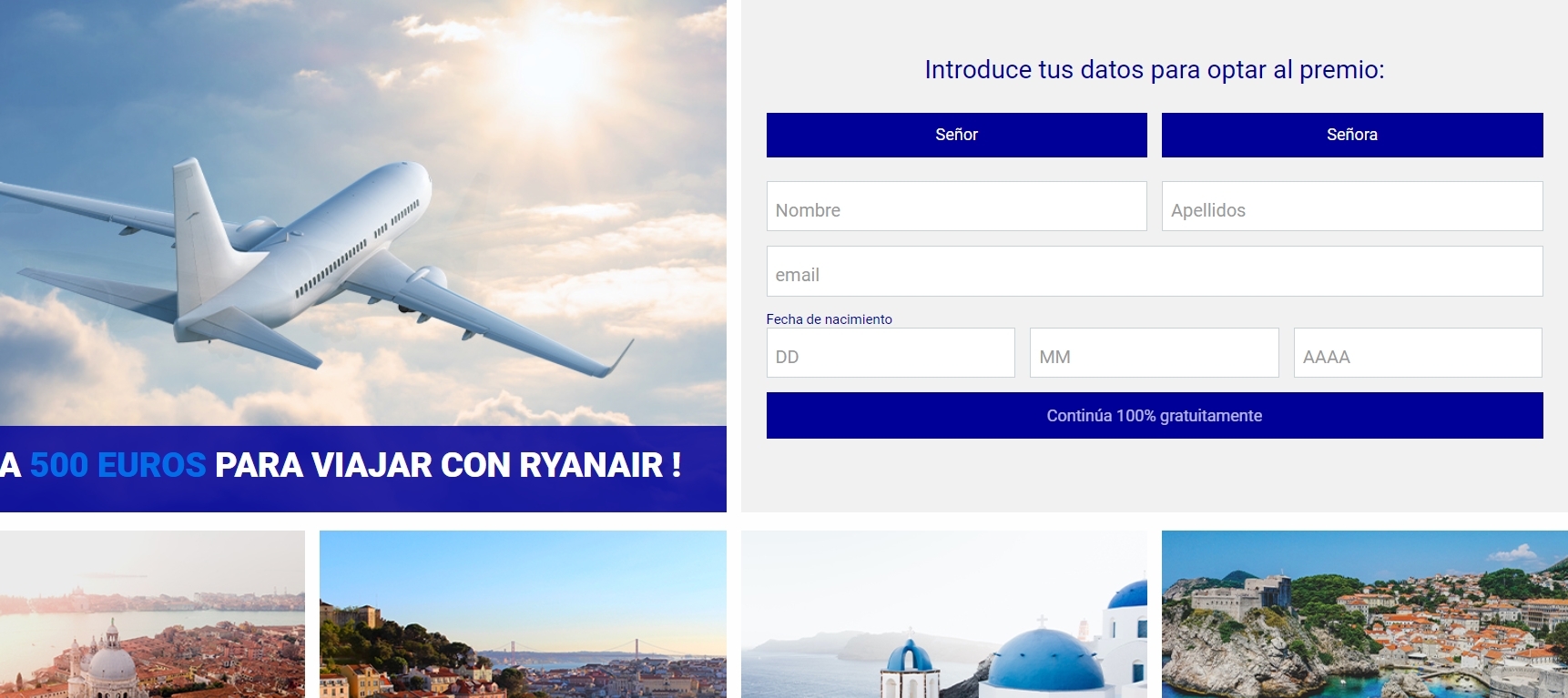 [SOI] ES | Win Ryanair 500 euros