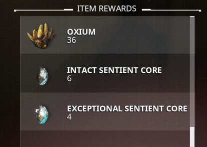 Psa Farming Sentient Cores On Lua Works Too If You Re Tired Of Plains R Warframe