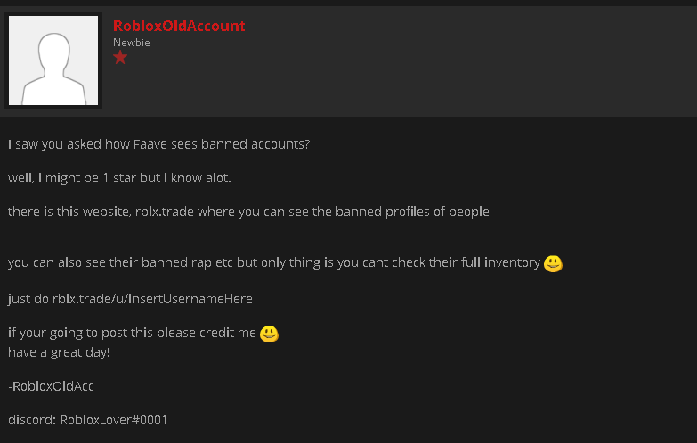 How To See Banned Account Profiles