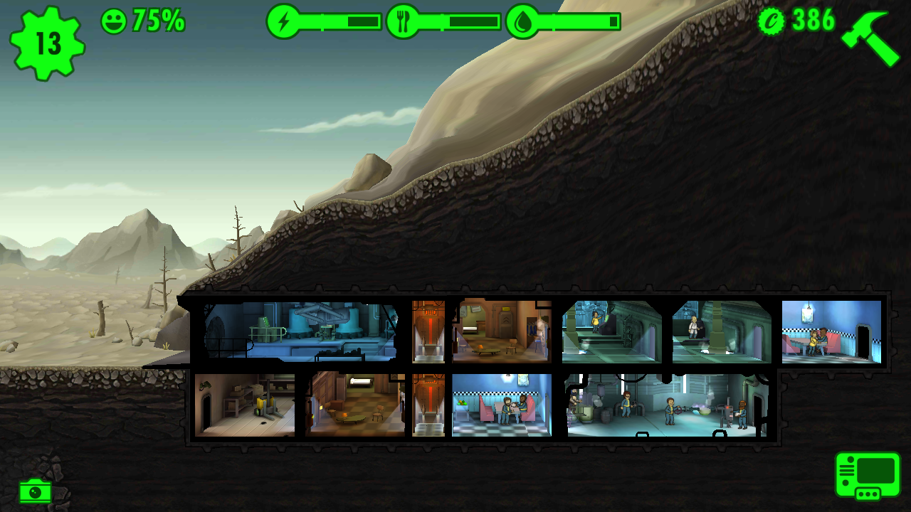 Fallout Shelter - Experimentos del Refugio