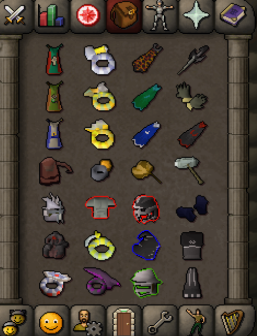 MAXED Med Inferno w/Zuk Pet! Maxed House Rigour/Augury Avernic All