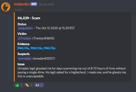 Evidence 1