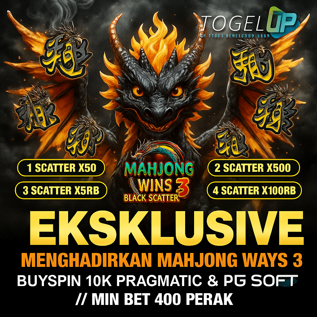 TOGELUP 🗡️ Zona Aman Link Situs Taruhan Toto Togel 4D Online Terpercaya Tanpa Hambatan