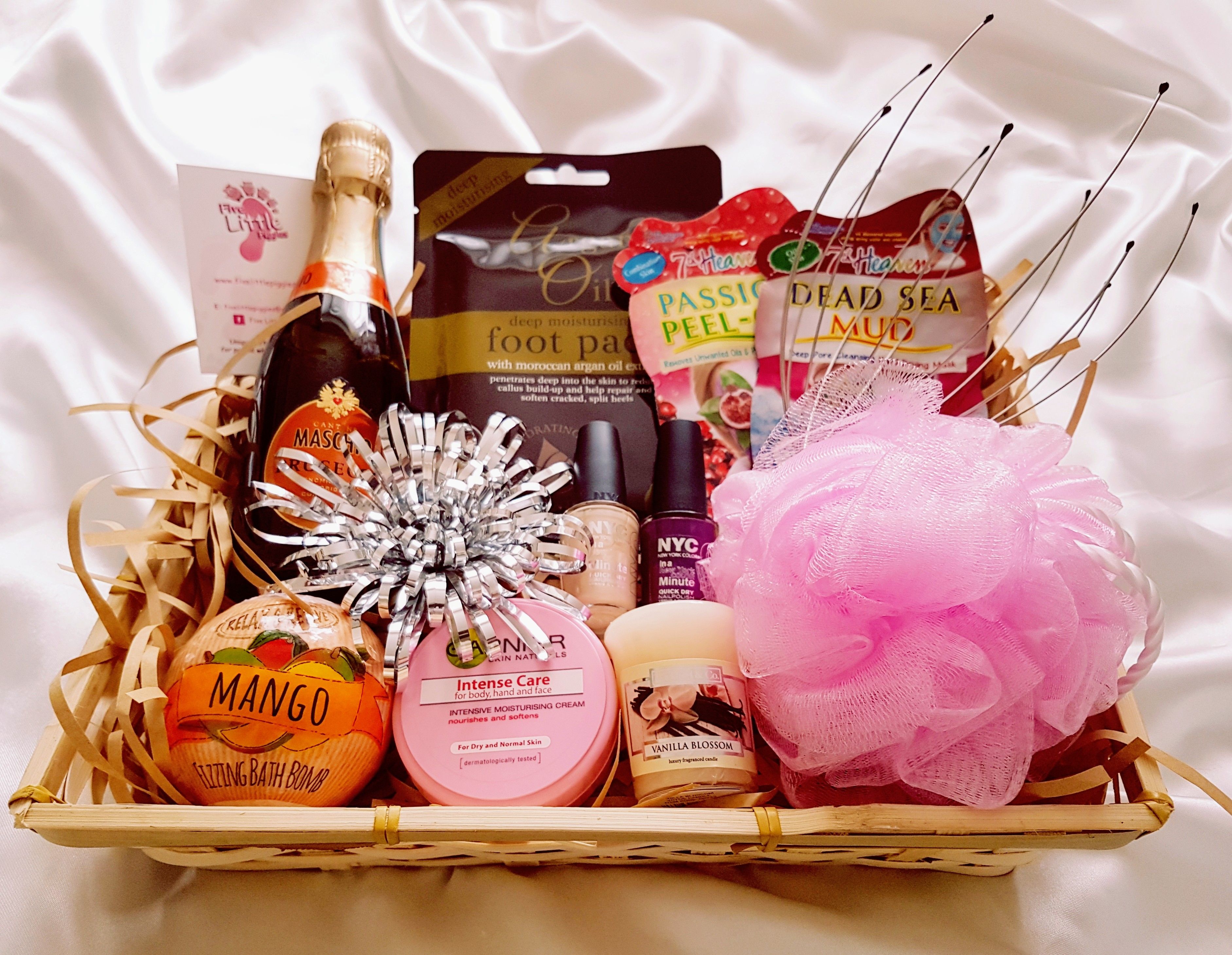 pamper basket ideas for her