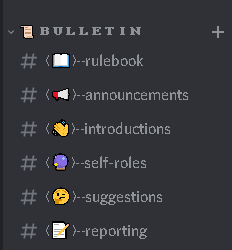 Cool Discord Channel Symbols - Hakuchuumu