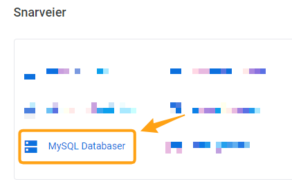 Hvordan opprette SQL-database m/bruker - Kunnskapsbase - Dedia AS