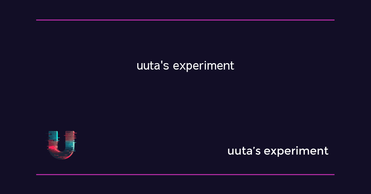 uuta's ogp